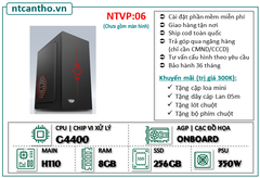 Mainboard H110 | Cpu G4400 | Ram4 8G | Ssd 256G | Case VP | PSU 350w;BH: 36T