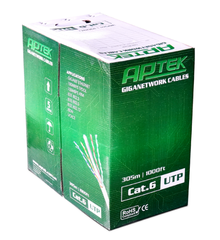 Cáp mạng Aptek UTP Cat 6E  305M