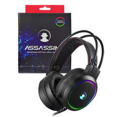 ASSASSINS X8, âm thanh giả lập 7.1 - Led RGB, ốp tai dày cao cấp - kết nối cổng usb - Ko hộp; 06T