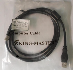 Cable Usb máy in 1.5m KingMaster Dây đen 31115111 (-)