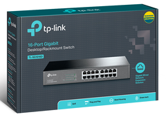 Switch TP-LINK_TL-SG1016D --> 16P/1GB; 24T