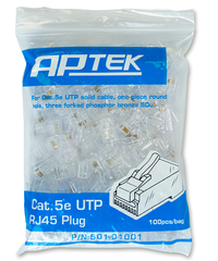 Đầu bấm mạng CAT5 hiệu APTEK (100c/bịch) 501-01001(*)