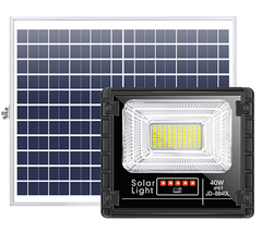 Đèn năng lượng mặt trời Jindian JD8840L - Công suất 40W; 24T (Lấy VAT +10%)