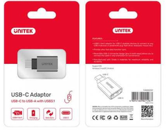 Đầu đổi Type-C---> USB 3.0 Y-A025CGY Unitek; Test (-)