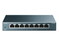 Switch TP-Link TL-SG108 (Gigabit (1000Mbps)/ 8 Cổng/ Vỏ Thép); 24T