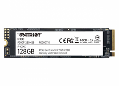 Ổ cứng PATRIOT SSD P300 NVMe M.2 PCIe gắn trong 128GB; 36T