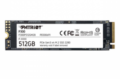 Ổ cứng PATRIOT SSD P300 NVMe M.2 PCIe gắn trong 512GB; 36T