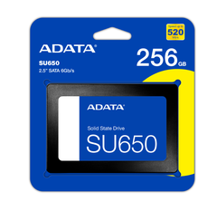 SSD Adata 256GB Sata III -SU650; 36T