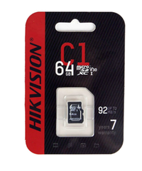 Thẻ nhớ micro Hikvision HS-TF-C1 64GB Class 10 (92MB/s) (Thẻ đỏ); 24T