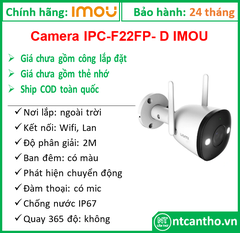 Camera IP IMOU IPC-F22FP-D-IMOU có màu ban đêm; 24T