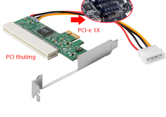 Card chuyển đổi PCl-E sang PCl thường; 1T