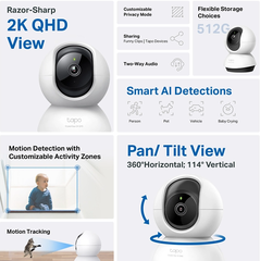 Camera IP Wifi TP-Link _Tapo C220 (1080P, 360); 24T