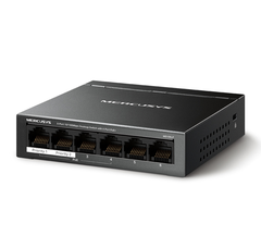 Switch POE 4 Port Mercusys MS106LP ms10/100Mbps- ( 6P PoE +2 Uplink); 24T