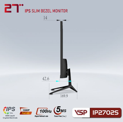 Màn hình VSP IP2702S (27 INCH/FHD/IPS/100HZ/5MS/VGA,HDMI); 24T