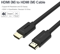 Cable HDMI 10M Unitek Y-C 142M 4K Full vat; 12T