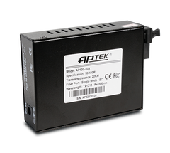 Chuyển đổi quang điện Media Converter ApTek AP100-20A, 20km; 12T