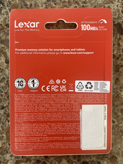 Thẻ nhớ Lexar microSDXC UHS-I, 32GB ; 12T