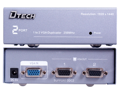 Chia 1 VGA Cpu --> 2 Lcd  Dtech DT-7252; 03T (*)