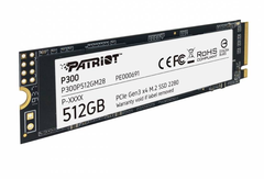 Ổ cứng PATRIOT SSD P300 NVMe M.2 PCIe gắn trong 512GB; 36T