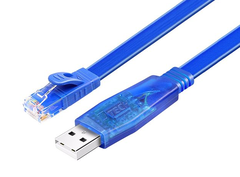 Cáp chuyển USB-- Lan  1.2M DT-5045 Dtech; test (-)