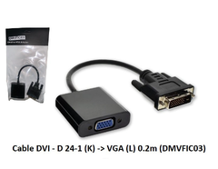 Cáp DVI-D-24-1K-->VGA LBX004 (-) Test