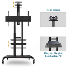 Giá treo tivi di động AVA1800-70-1P (55'-90'); 12T