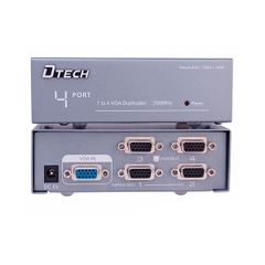 Chia 1 VGA Cpu --> 4 Lcd Dtech DT-7254; 01T (*)