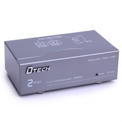 Chia 1 VGA Cpu --> 2 Lcd  Dtech DT-7252; 03T (*)