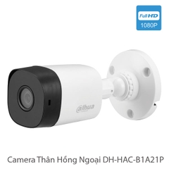 Camera Dahua DH HAC B1A21P 2MP  - Thân Trụ Ngoài Trời; 24T