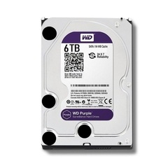 Ổ cứng 6TB Western Digital  Purple (Tím)- WD64PURZ ; 36T