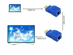 Đầu nói HDTV - Lan 30m 4K cat6 (-)