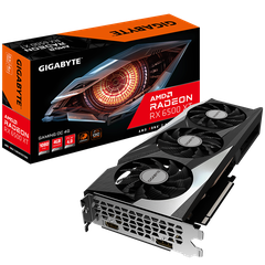 VGA Radeon RX 6500 XT 4GB GDDR6 Gigabyte Gaming OC (GV-R65XTGAMING OC-4GBD); 24T