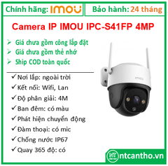 Camera IP IMOU IPC-S41FP 4MP; 24T