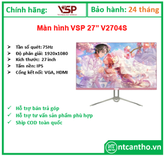 Màn hình VSP V2704S Hồng (27 INCH/FHD/IPS/75HZ/5MS/VGA,HDMI); 24