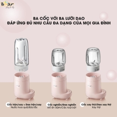 Máy xay ăn dặm 3 cối Bear LLJ-C04J1 (GR-B03V1)