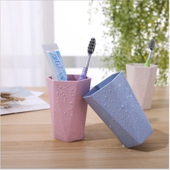 Cốc đánh răng uống nước lúa mạch lục giác