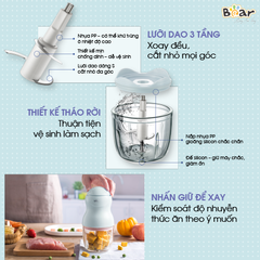 Máy xay ăn dặm 0.3L Bear QSJ-A01F2 (GR-B03V2)