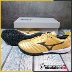 Giày đá bóng chân bè Mizuno Neo 3 TF vàng đồng vạch đen