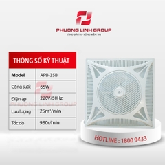 Quạt mát gắn trần APB-35B