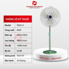 Quạt cây công nghiệp cao cấp FB45-A