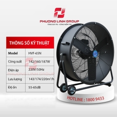 Quạt thông gió di động HVF-65N (26