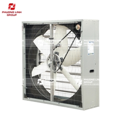 Quạt thông gió HF1380 vỏ tôn mạ kẽm cánh POM