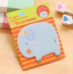 Bộ 2 giấy note ghi chú Animal