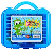 Bút Sáp Màu Dooly 18 Màu