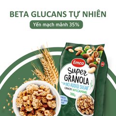 Ngũ cốc Emco không thêm đường vị hạnh nhân túi 500gr