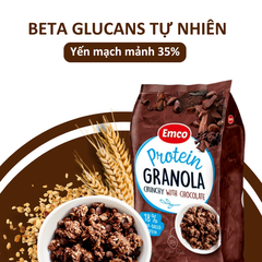 Ngũ cốc Emco không thêm đường vị socola túi 500gr