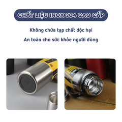 Bình giữ nhiệt nắp bạc- dung tích 750ml