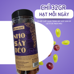 Nho khô Raisins 3 màu- hũ 350gr