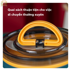 Hộp cơm trưa giữ nhiệt 2 tầng- dung tích 1600ml