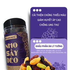 Nho khô Raisins 3 màu- hũ 350gr